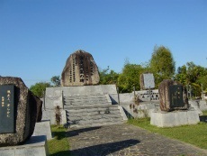 日本人墓地の石碑